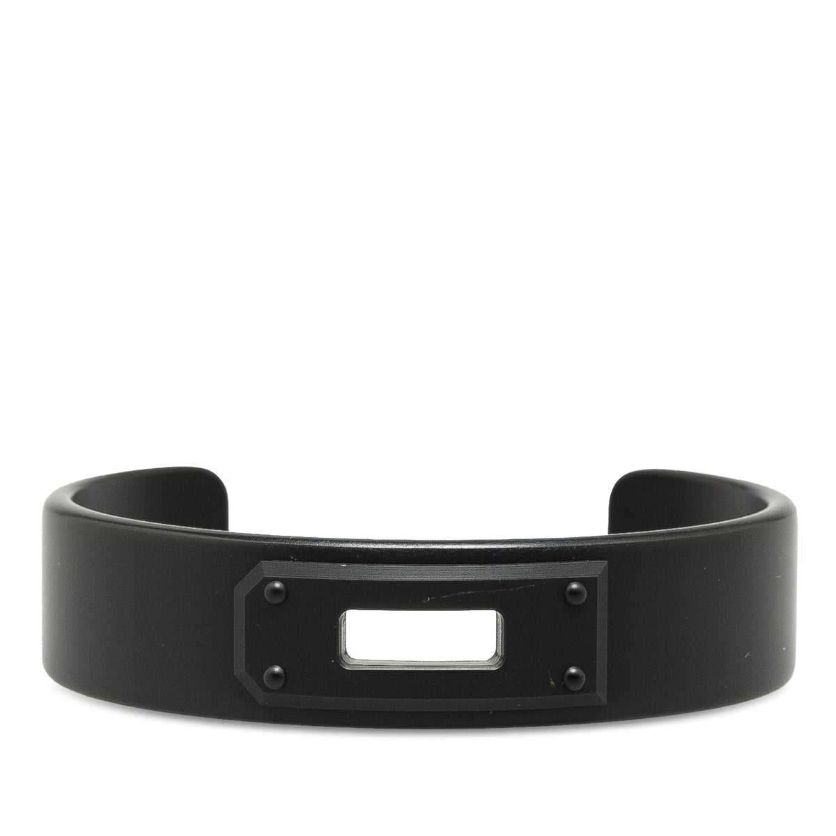 So Black Aluminum Kelly Bangle