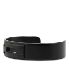 So Black Aluminum Kelly Bangle