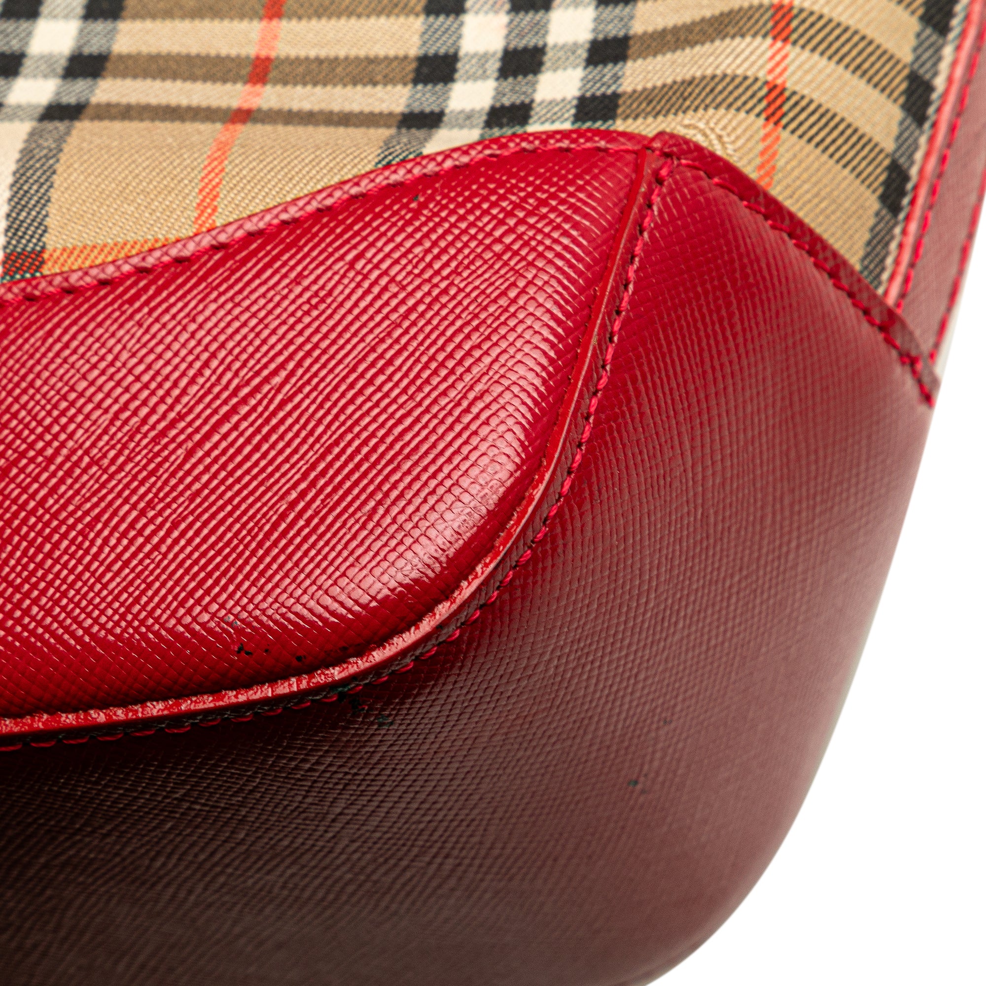 Haymarket Check Canvas Handbag
