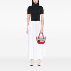 Haymarket Check Canvas Handbag
