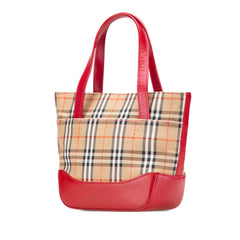 Haymarket Check Canvas Handbag