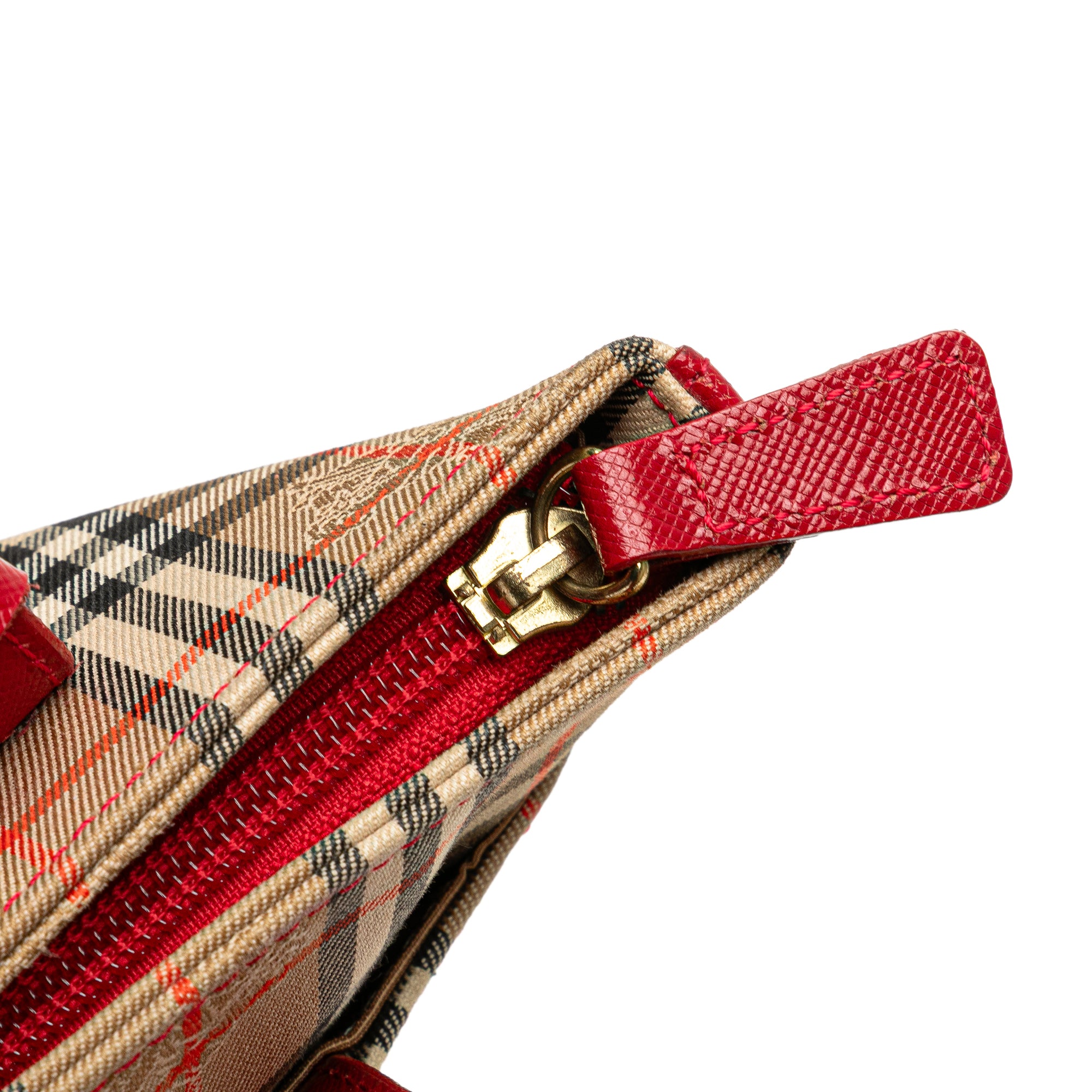 Haymarket Check Canvas Handbag