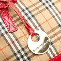 Haymarket Check Canvas Handbag