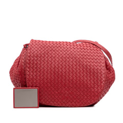 Nappa Intrecciato Flap Crossbody