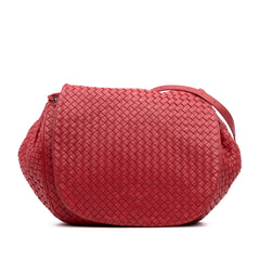 Nappa Intrecciato Flap Crossbody