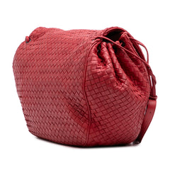 Nappa Intrecciato Flap Crossbody