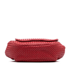 Nappa Intrecciato Flap Crossbody