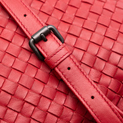 Nappa Intrecciato Flap Crossbody