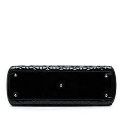 Large Patent Cannage Lady Dior