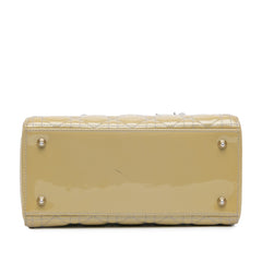 Medium Patent Cannage Lady Dior
