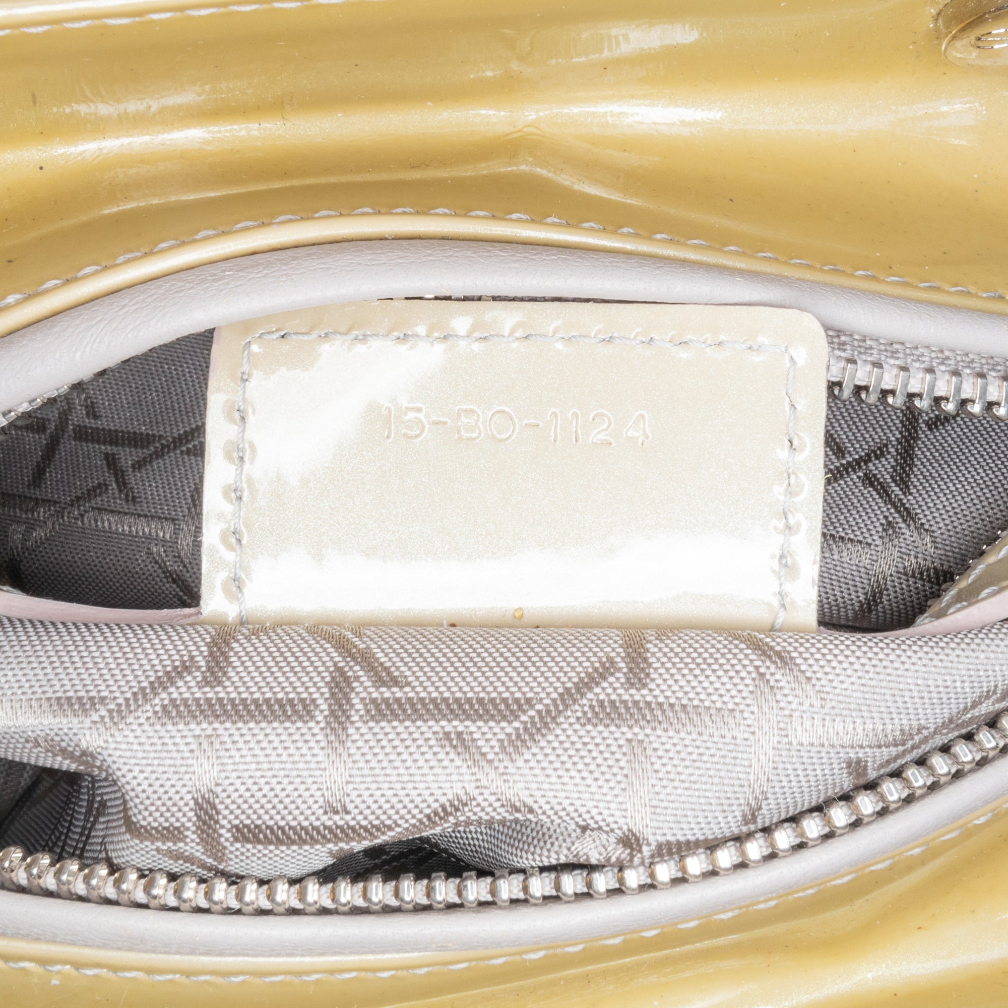 Medium Patent Cannage Lady Dior