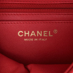 Mini Square Classic Lambskin Single Flap