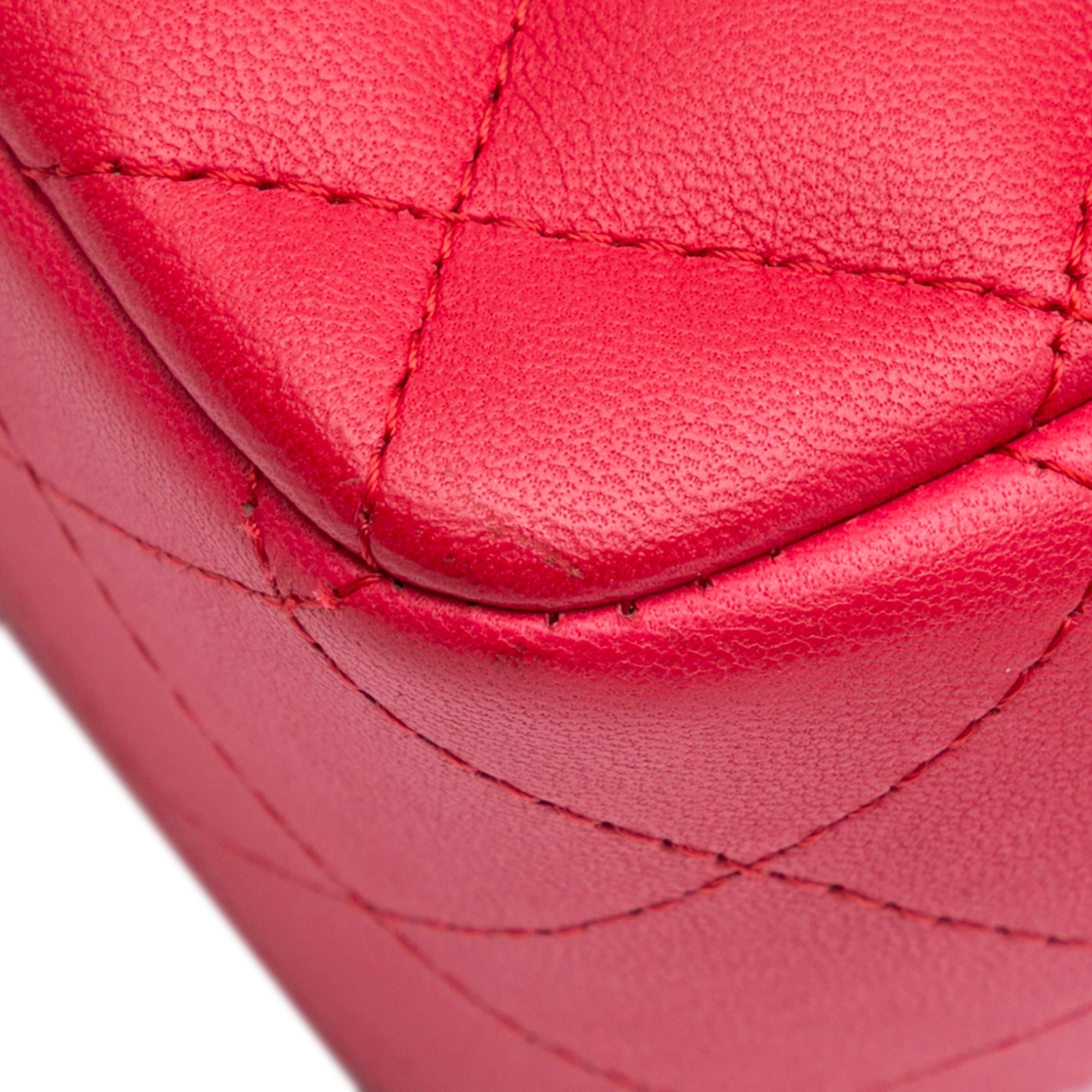 Mini Square Classic Lambskin Single Flap
