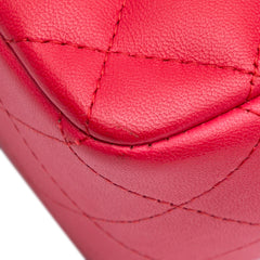 Mini Square Classic Lambskin Single Flap