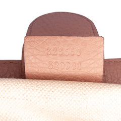 Medium Calfskin Bamboo Shopper Satchel