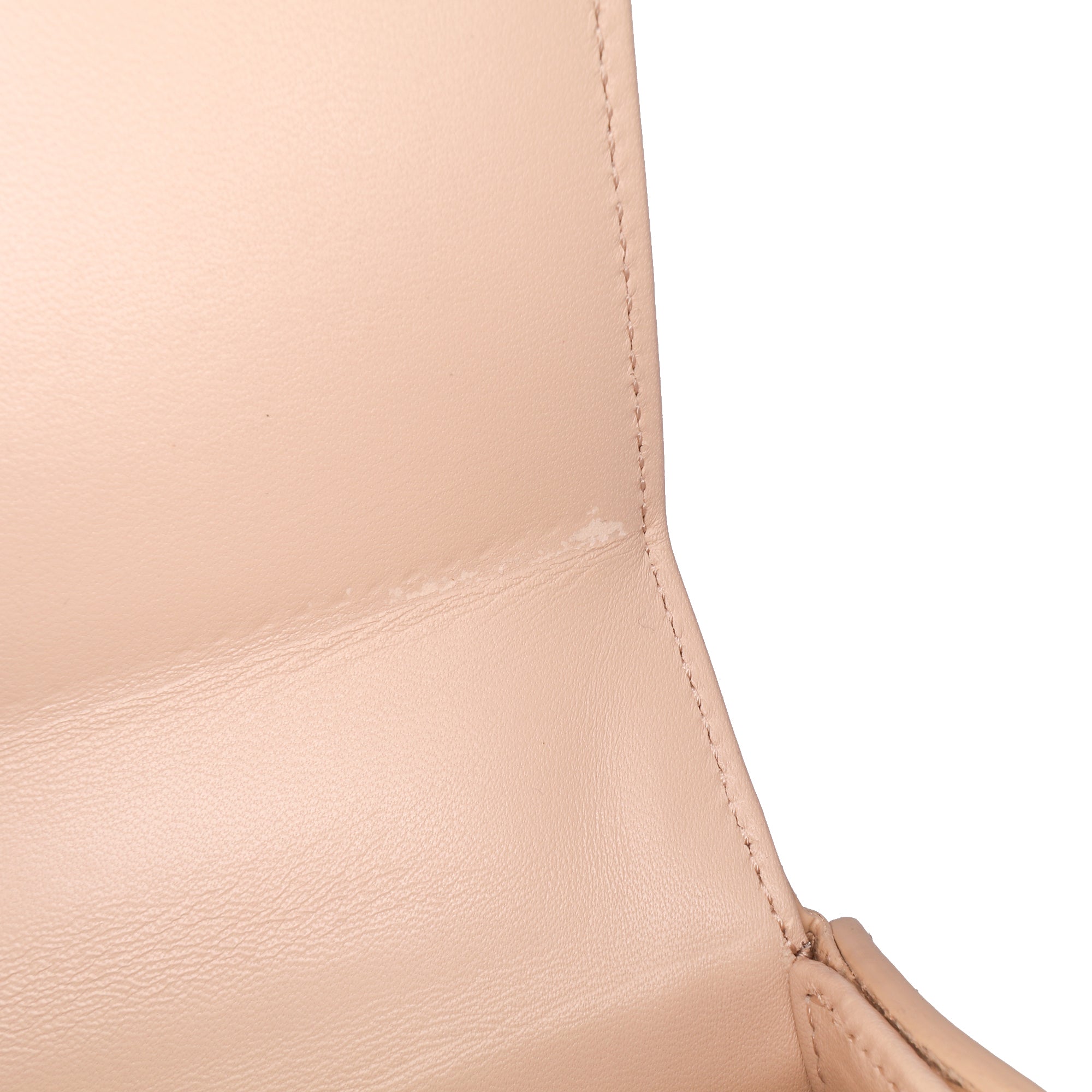 Shiny Calfskin Triomphe Chain Box Shoulder Bag