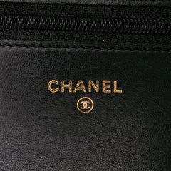 Quilted Calfskin Chain Around Boy Wallet on Chain