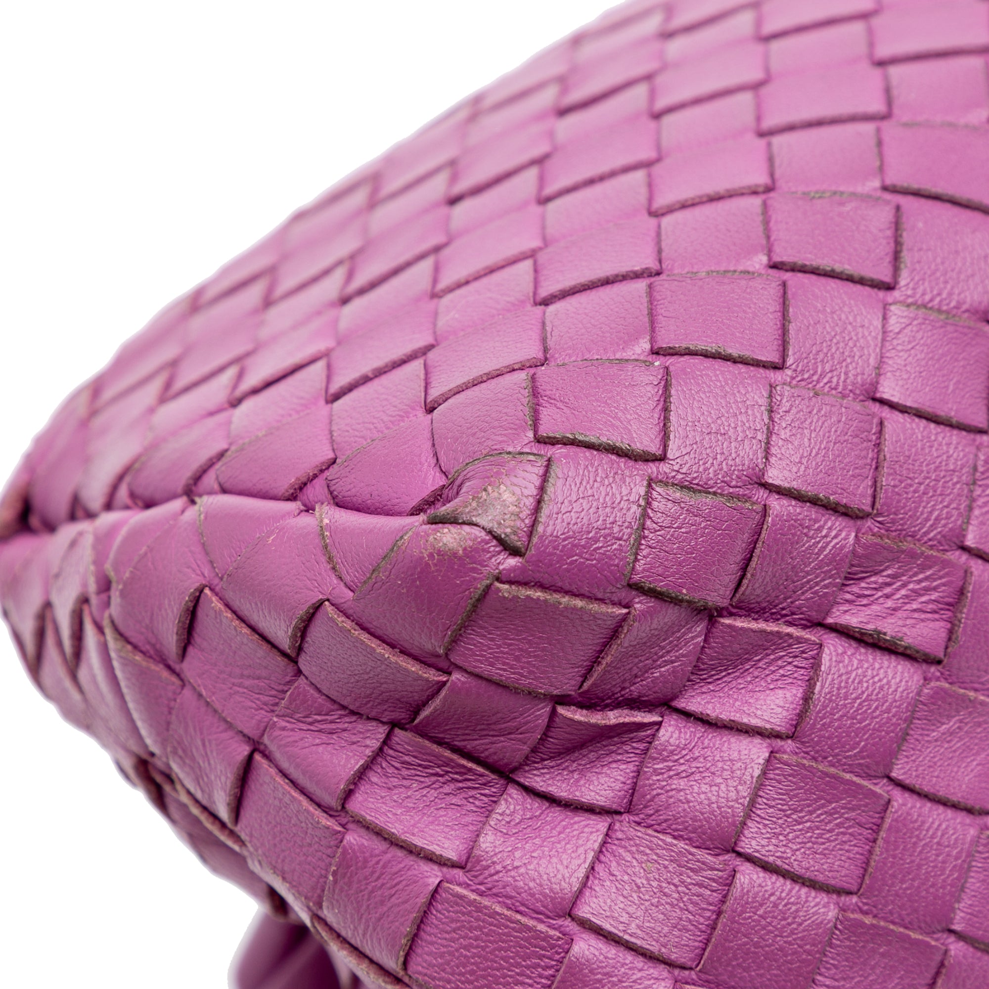 Small Nappa Intrecciato Olympia Shoulder Bag