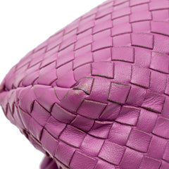 Small Nappa Intrecciato Olympia Shoulder Bag
