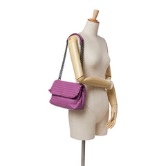 Small Nappa Intrecciato Olympia Shoulder Bag