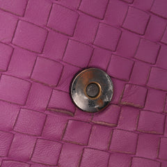 Small Nappa Intrecciato Olympia Shoulder Bag