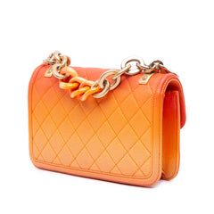 Small Quilted Caviar Sunset On The Sea Flap