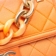 Small Quilted Caviar Sunset On The Sea Flap