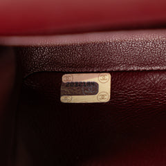 Medium Classic Lambskin Double Flap