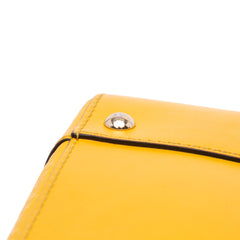 Diamante Bright Leather Satchel