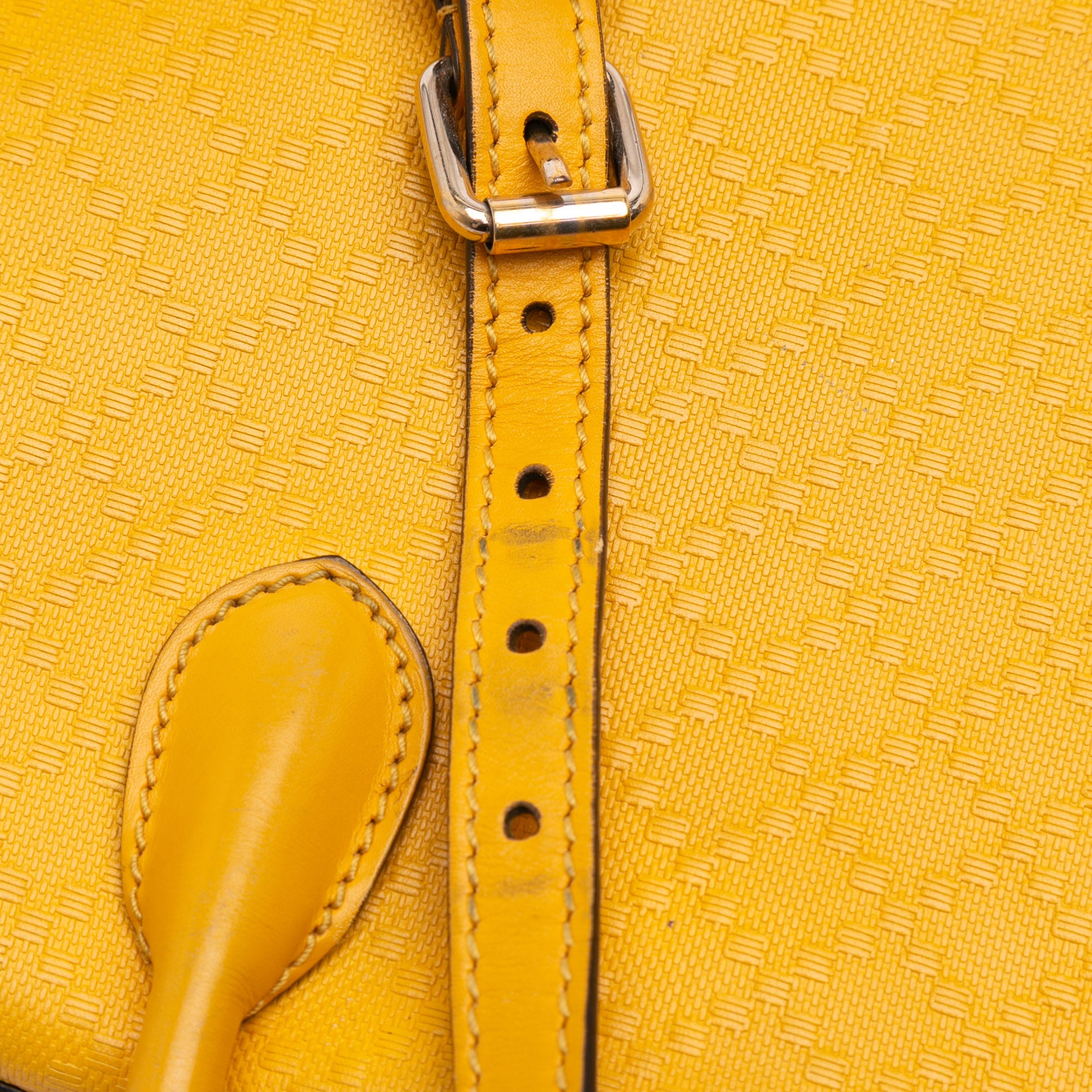 Diamante Bright Leather Satchel