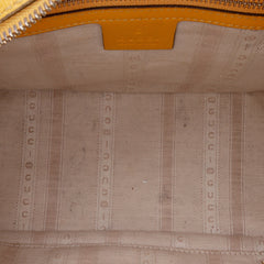 Diamante Bright Leather Satchel