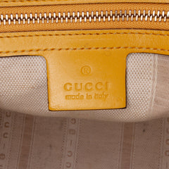Diamante Bright Leather Satchel
