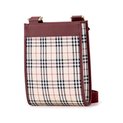 House Check Canvas Crossbody