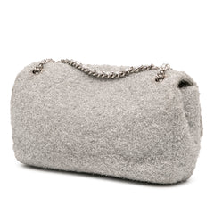 Medium Quilted Lurex Ground Control Pluto Glitter Flap