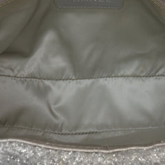 Medium Quilted Lurex Ground Control Pluto Glitter Flap