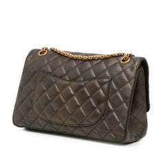 Reissue 2.55 Quilted Metallic Lambskin Double Flap 226