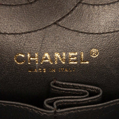 Reissue 2.55 Quilted Metallic Lambskin Double Flap 226
