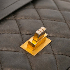 Reissue 2.55 Quilted Metallic Lambskin Double Flap 226
