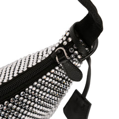 Mini Satin Crystal Re Edition 2000 Shoulder Bag