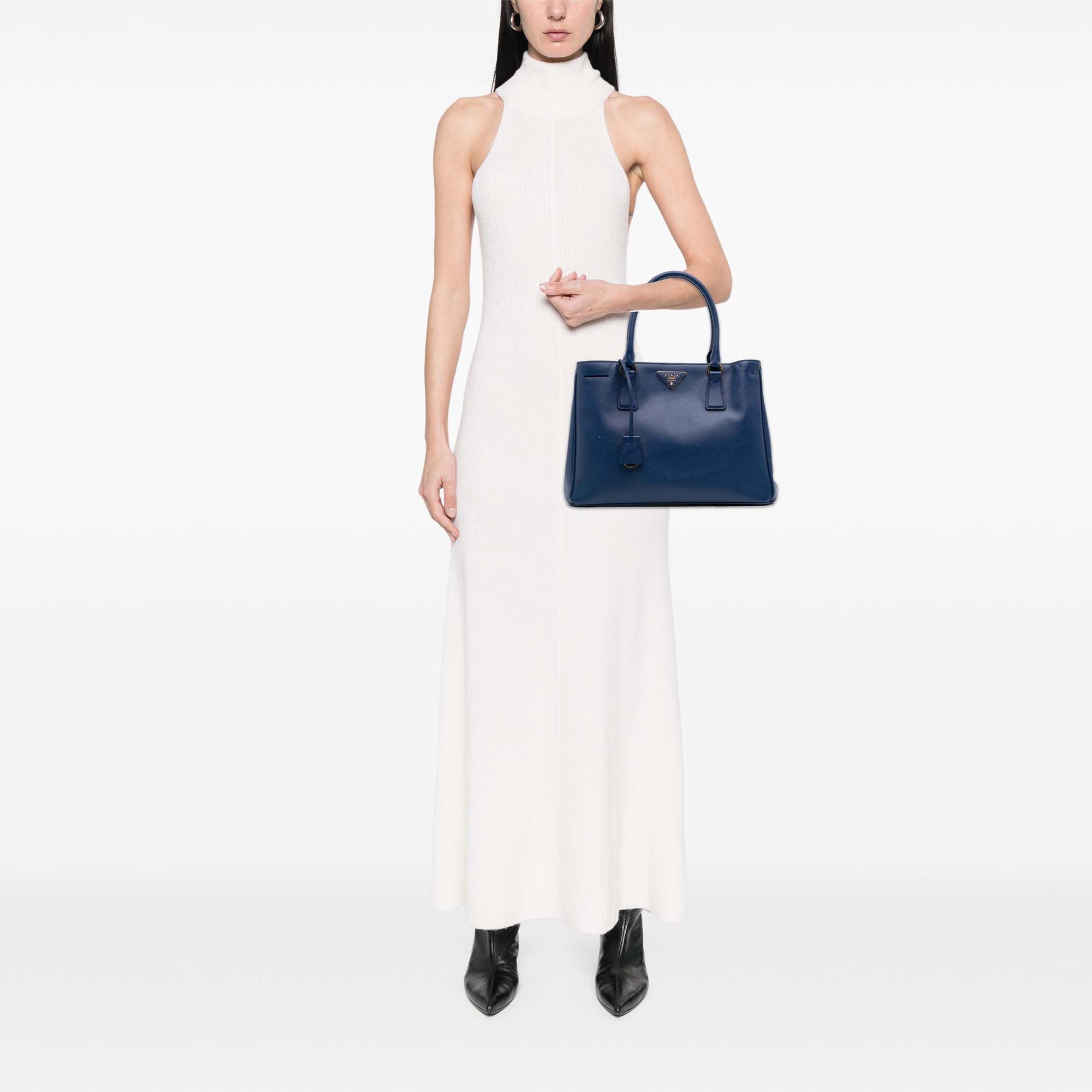 Medium Saffiano Lux Galleria Satchel