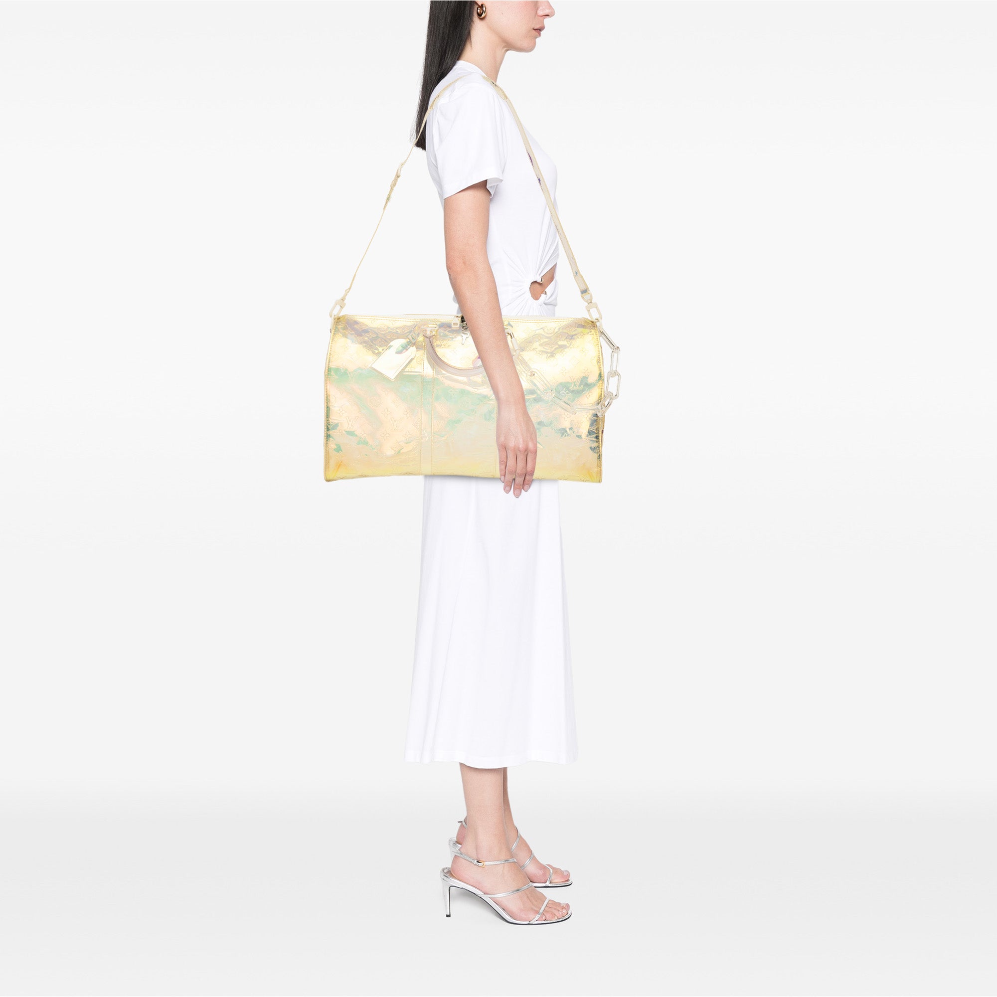 Monogram Prism Keepall Bandouliere 50