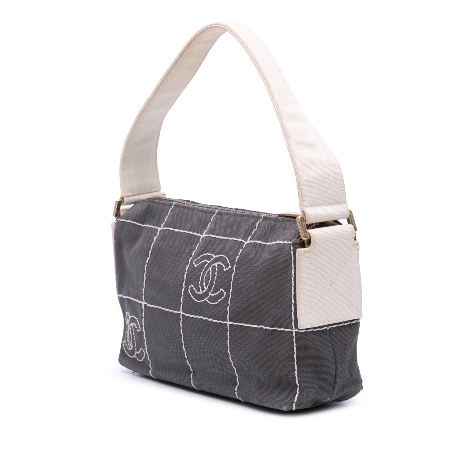 CC Chocolate Bar Canvas Shoulder Bag