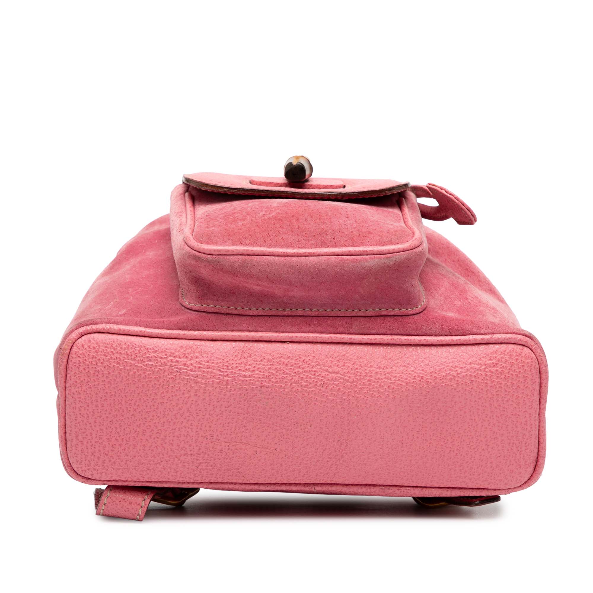 Suede Bamboo Backpack