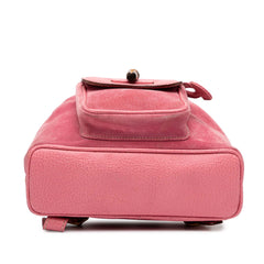 Suede Bamboo Backpack