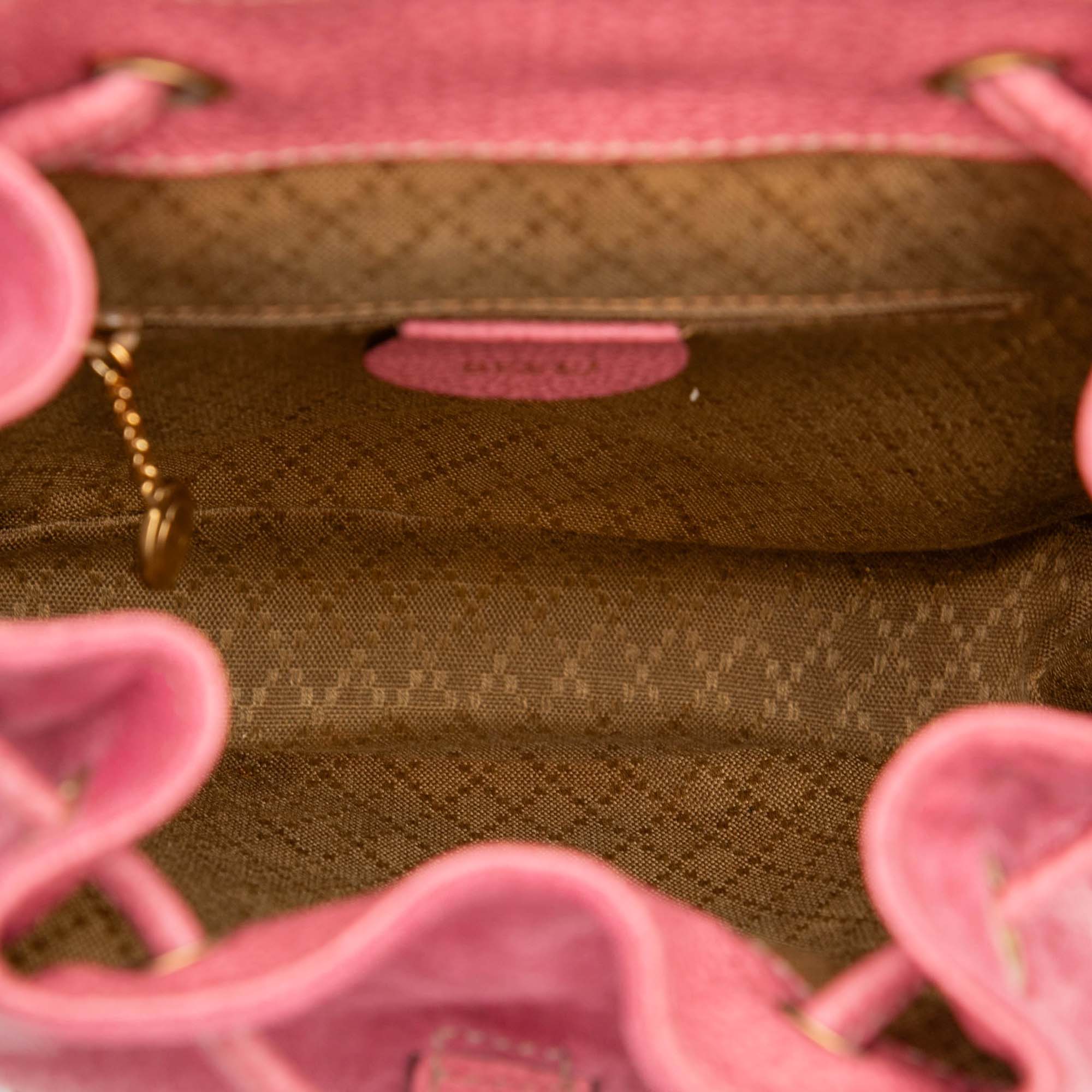 Suede Bamboo Backpack