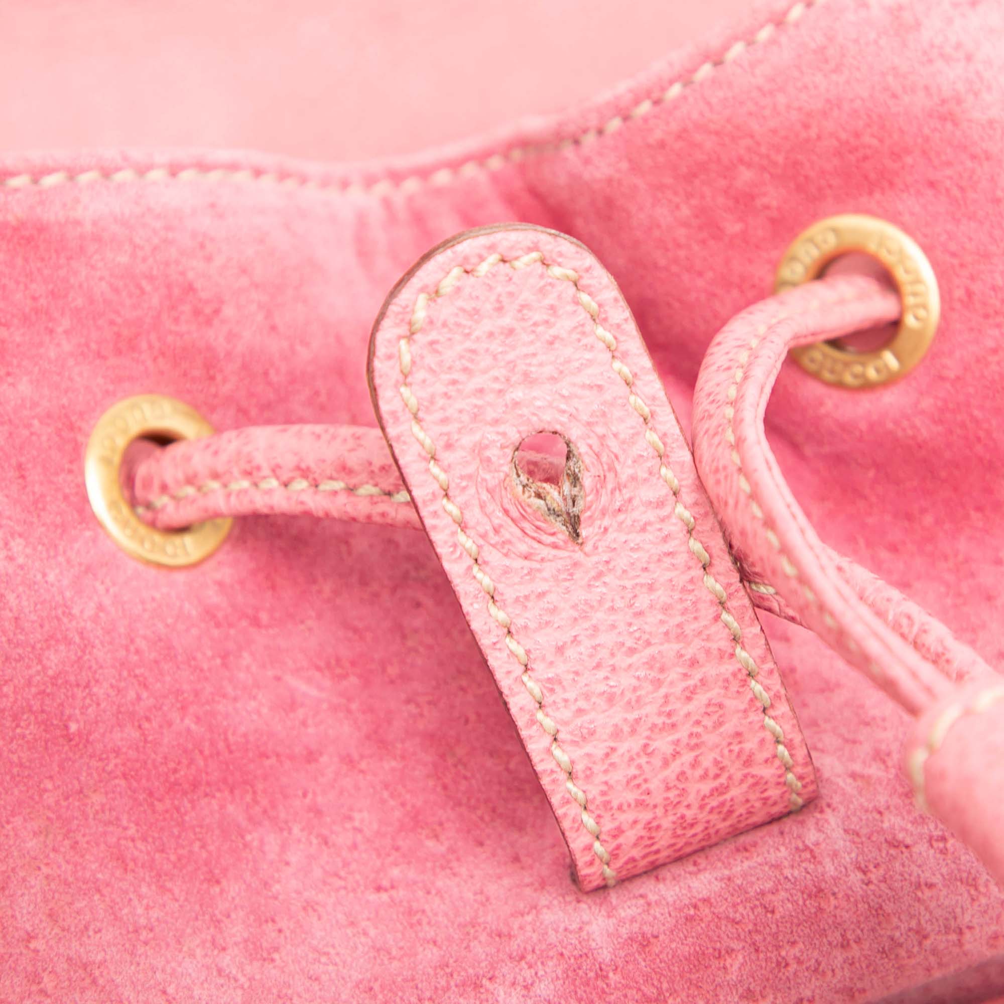 Suede Bamboo Backpack