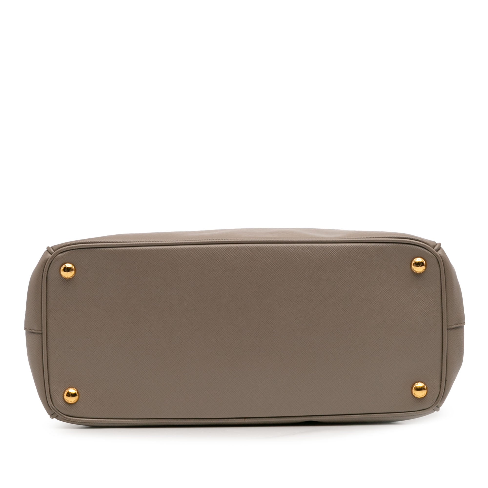 Medium Saffiano Lux Galleria Double Zip Satchel