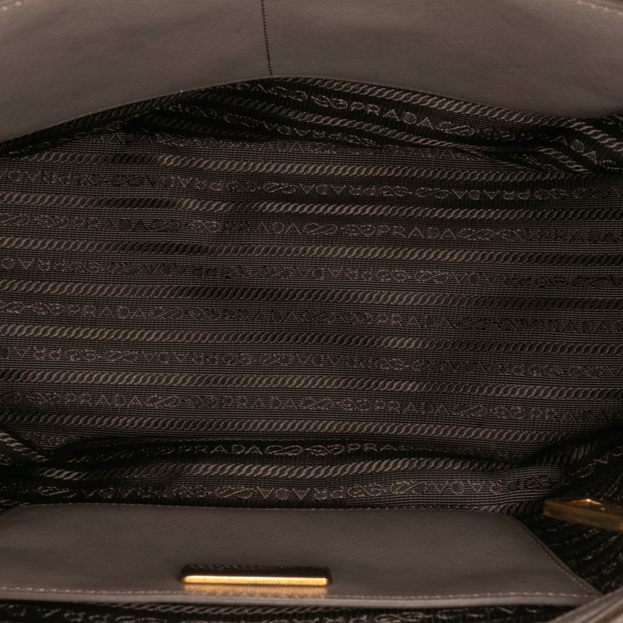 Medium Saffiano Lux Galleria Double Zip Satchel