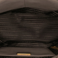 Medium Saffiano Lux Galleria Double Zip Satchel
