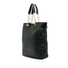 Large Lambskin Cannage Lady Dior Soft Shopping Tote